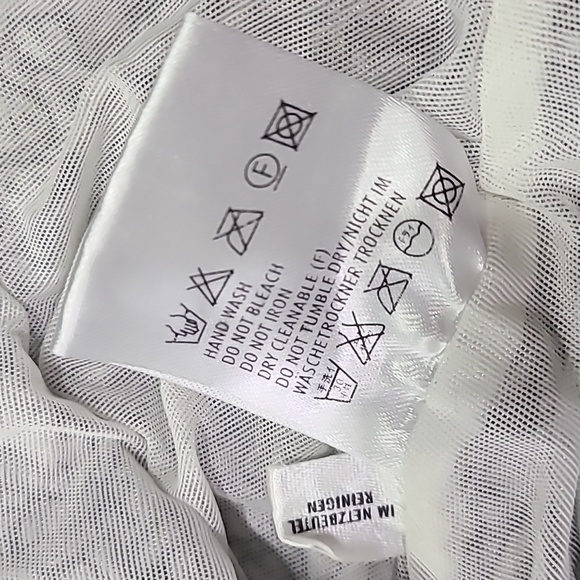 Escada Black/ White Embellished Beaded Stretch V-neck Long Sleeve Fitted 38 US 6 - Picture 10 of 11